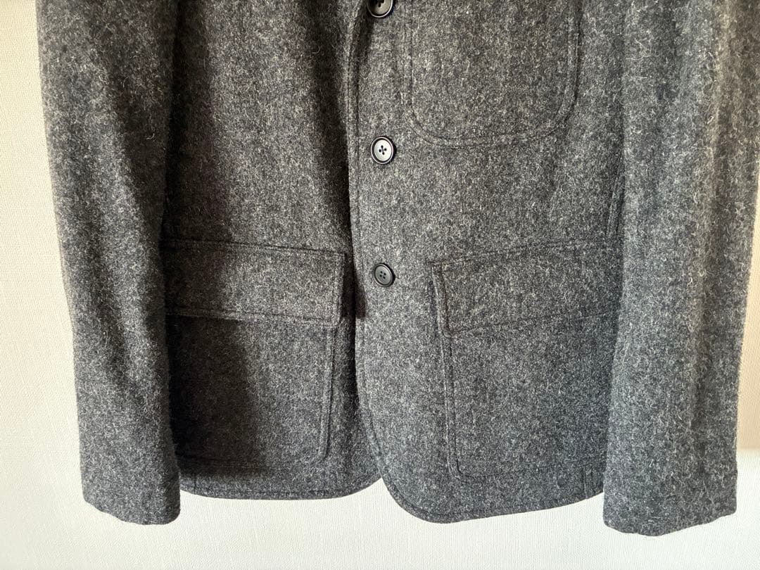 MHL マーガレットハウエル 三つボタンジャケット　L グレー系