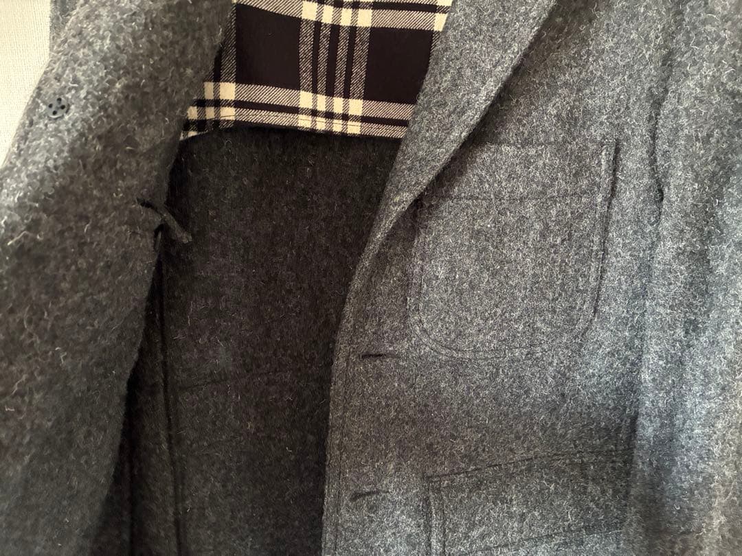 MHL マーガレットハウエル 三つボタンジャケット　L グレー系