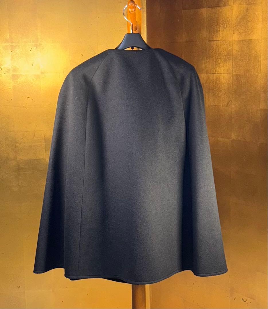 【Reneルネ】新品タグ付き定価154,000円カシミヤ✖️ウールポンチョ38
