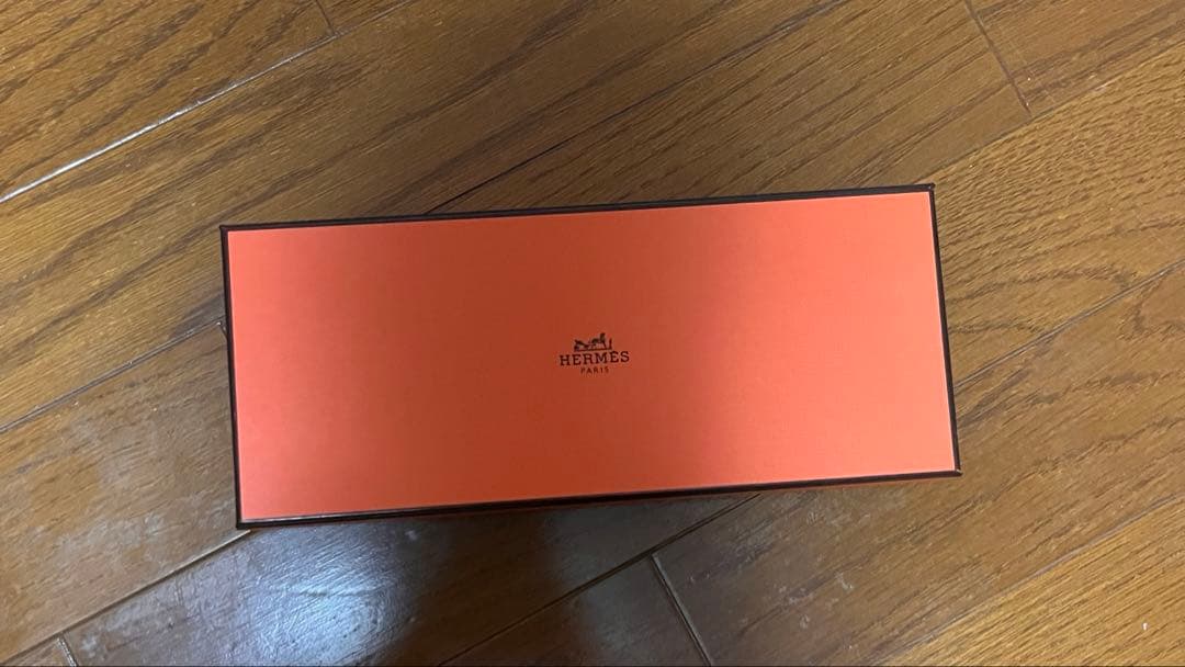 エルメス　ポケットチーフ 45 ファソネ・グランH ハンカチ　スカーフ