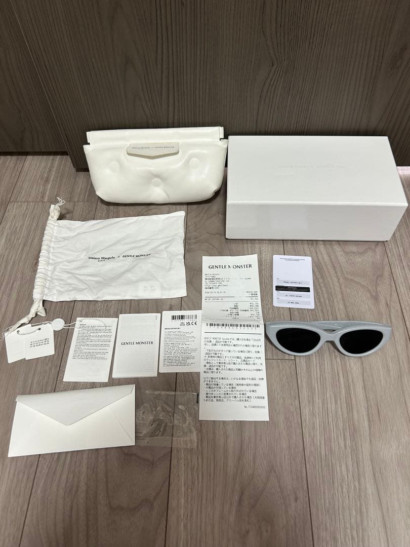 ‼️購入レシートあり‼️マルジェラ ジェントルモンスター レザー サングラス