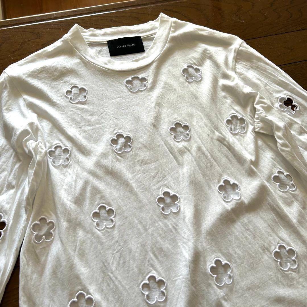 ♡完売♡simone rocha シモーネロシャ　フラワー　Tシャツ　カットソー