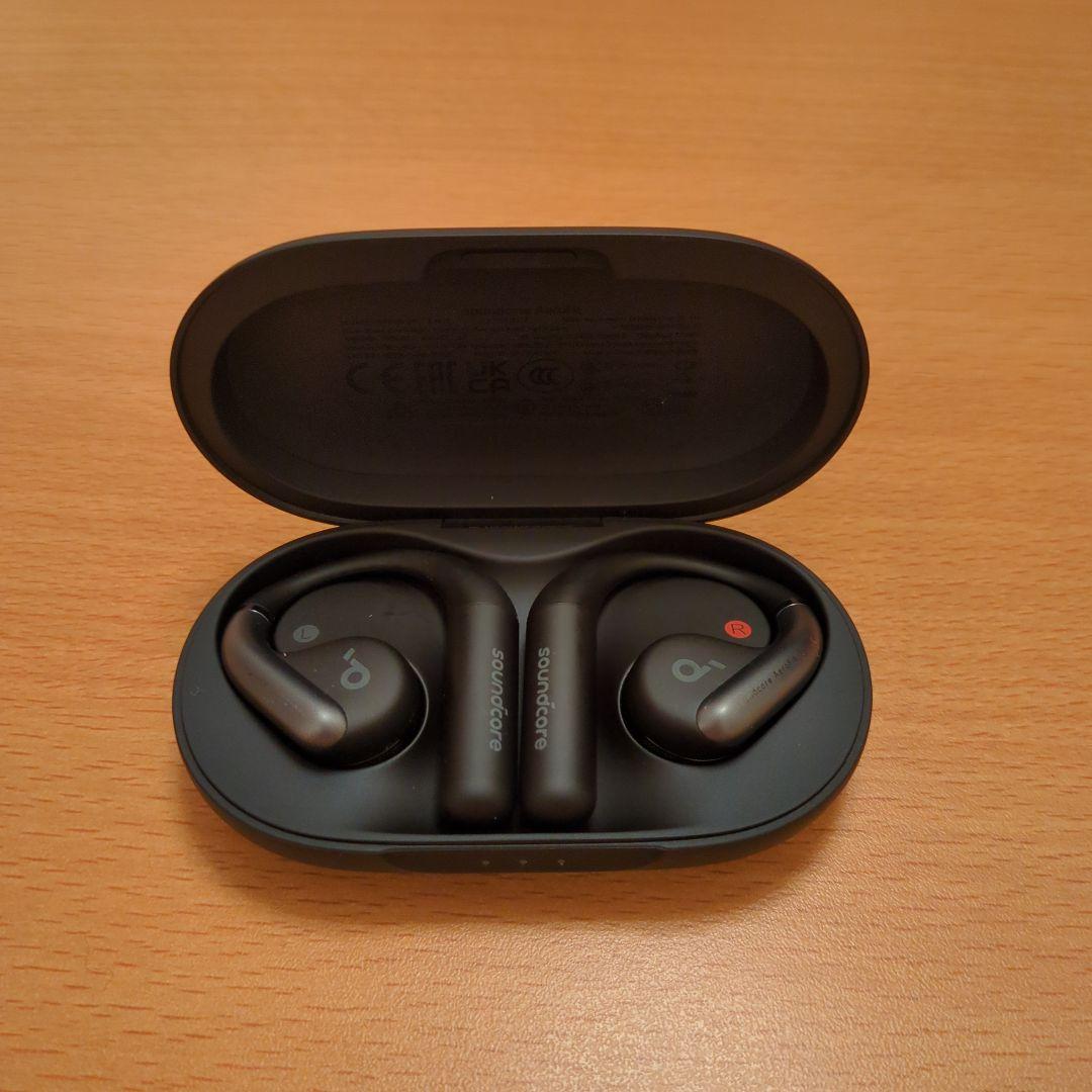 soundcore AeroFit ブラック ワイヤレスイヤホン