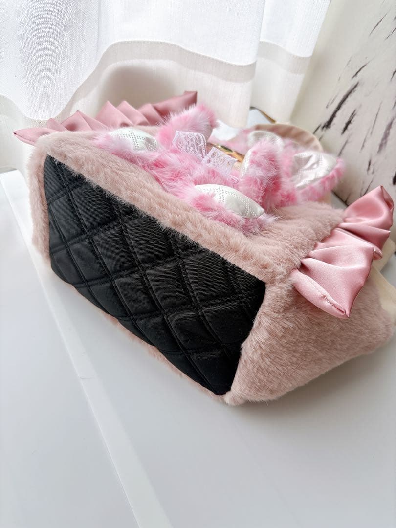 牡*❁様 コヤンイサムチョン　トートバッグ　サンダーちゃん　ハンドメイド　ピンク