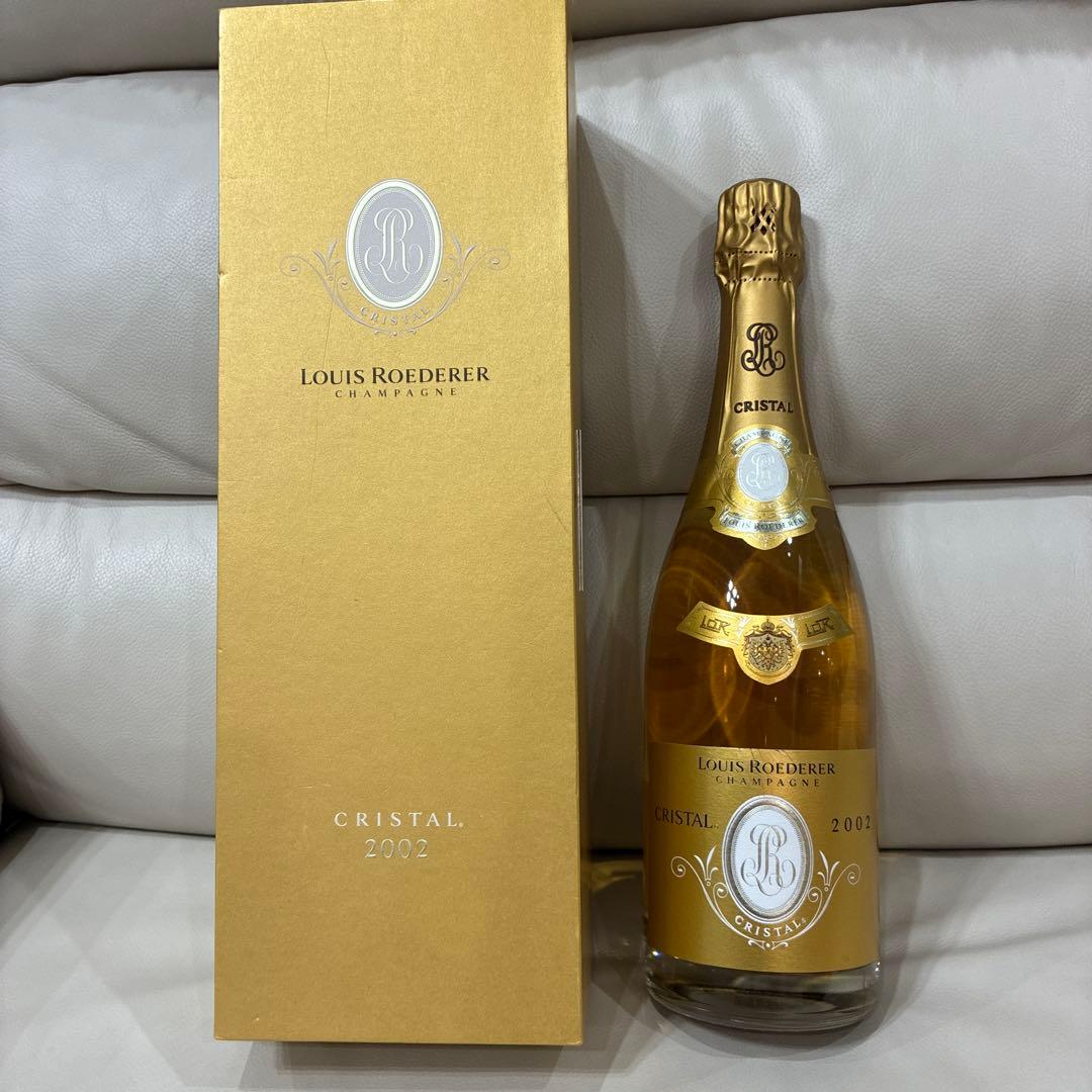 ルイロデレール クリスタル 2002 箱付 未開栓 750ml シャンパン