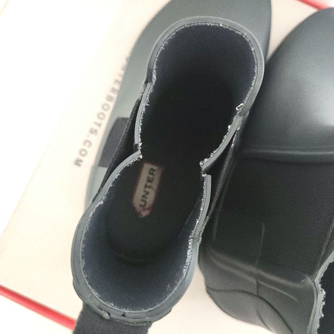 【美品】ハンター　HUNTER　レインブーツ　オリジナルリファインドチェルシー