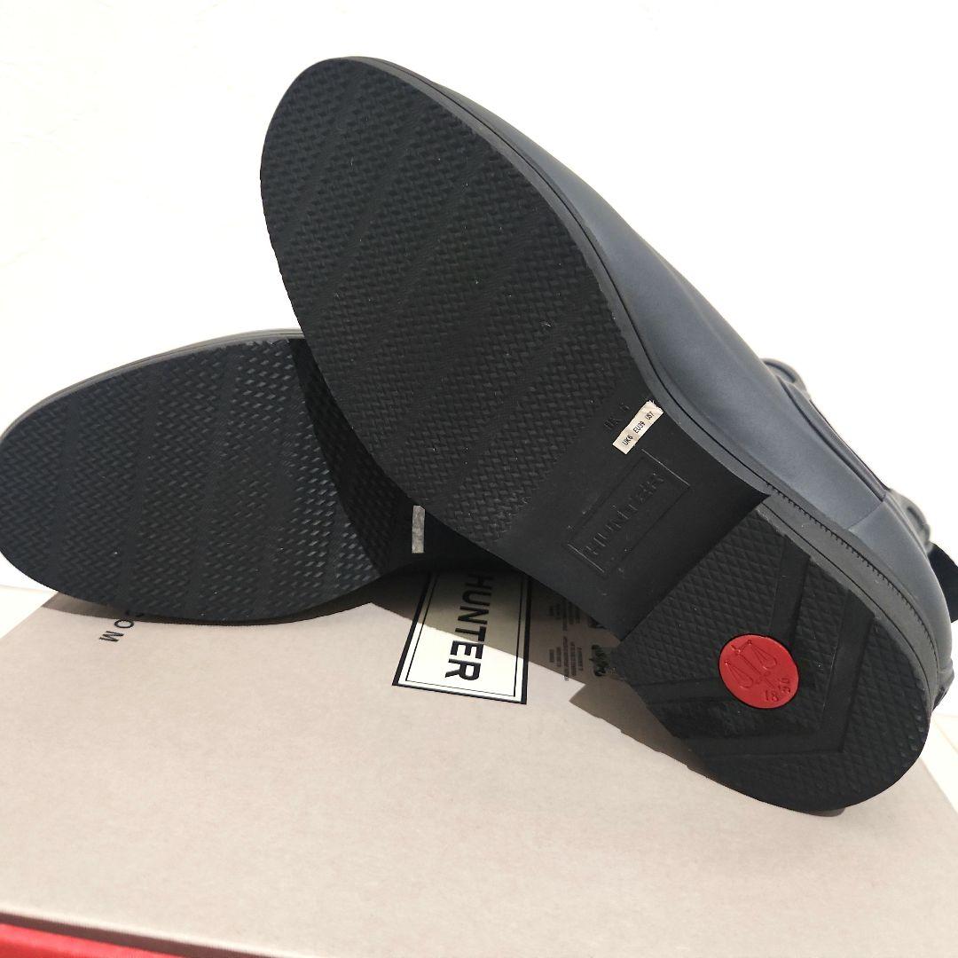 【美品】ハンター　HUNTER　レインブーツ　オリジナルリファインドチェルシー