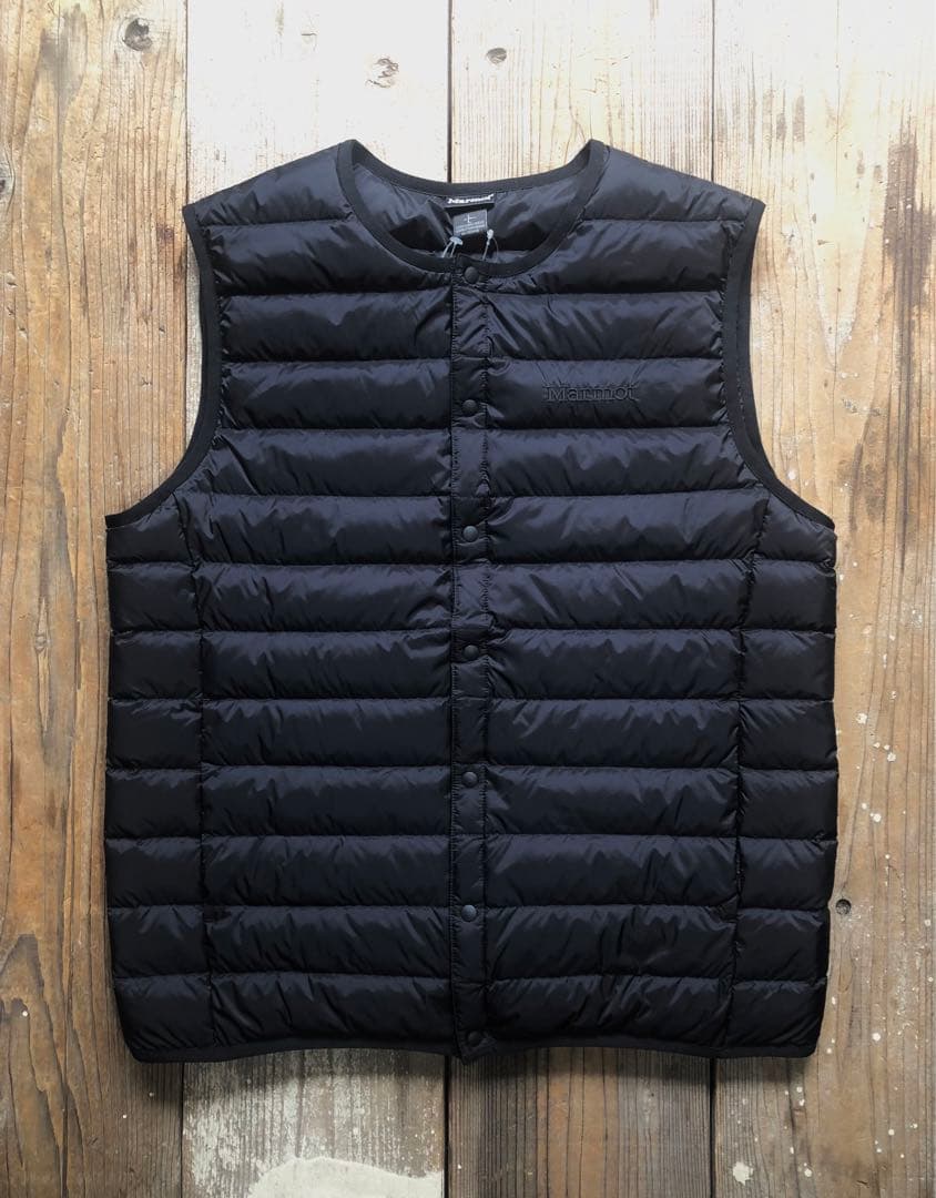 ☆新品 Marmot マーモット ダウンベスト ブラック 【L 】