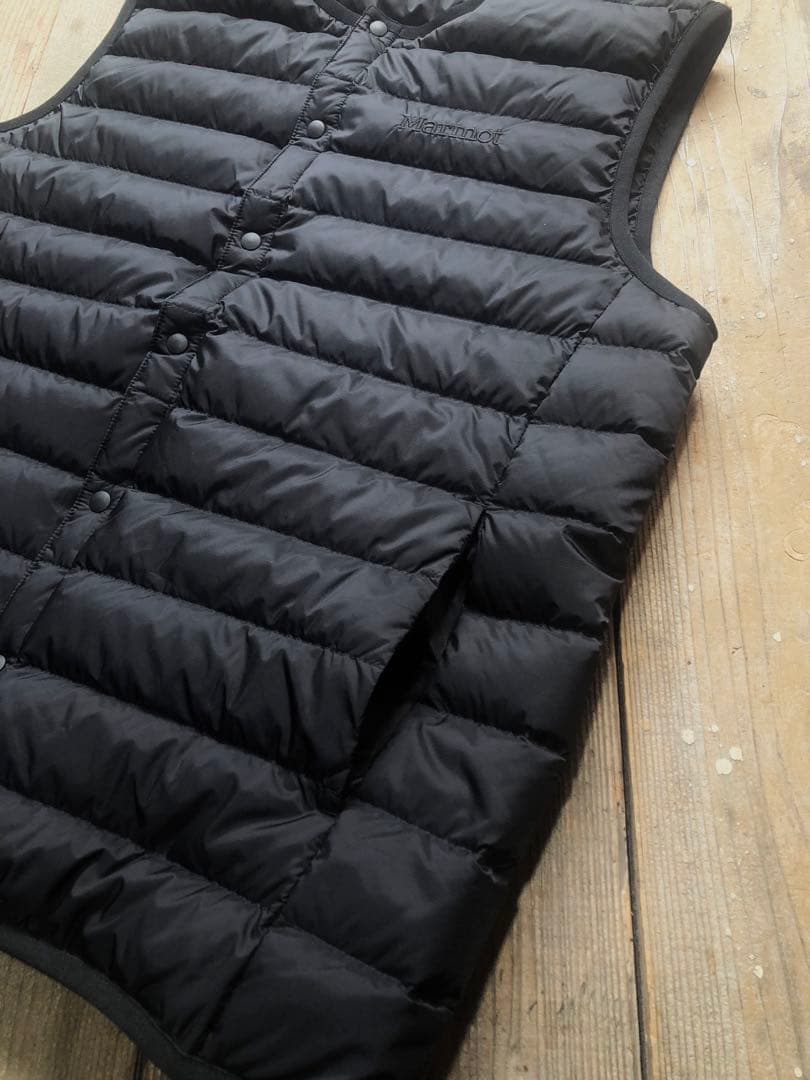 ☆新品 Marmot マーモット ダウンベスト ブラック 【L 】