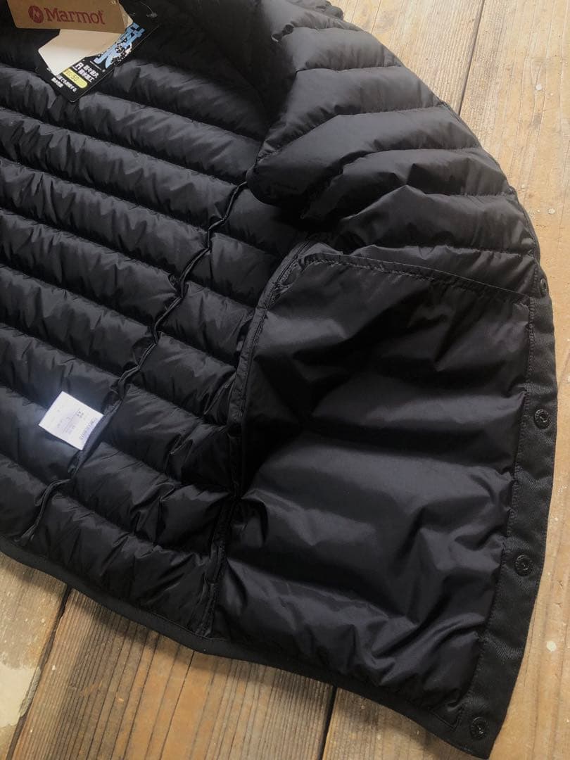 ☆新品 Marmot マーモット ダウンベスト ブラック 【L 】