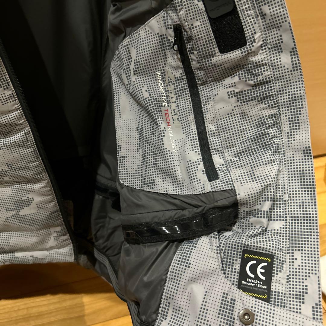 ロ*ク様 RS TAICHI 迷彩グレー バイク用ジャケット XL