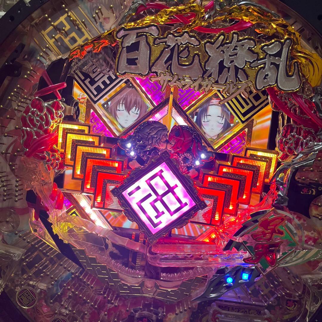 パチンコ実機卓上 百花繚乱 サムライガールズ 動作品 ボリューム調整機能