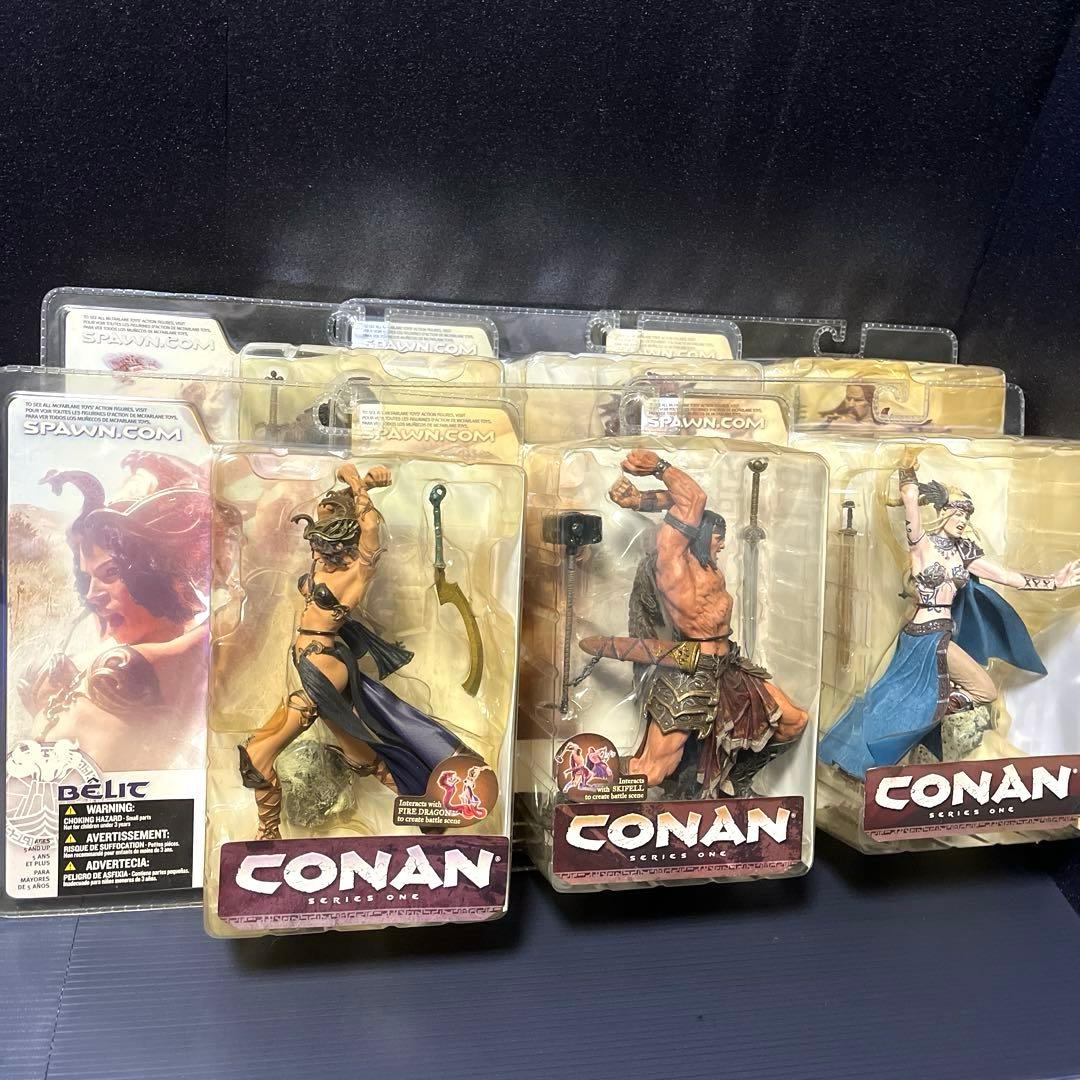 CONAN コナン　フィギュア　全6種　マクファーレン　新品未開封　シリーズ1