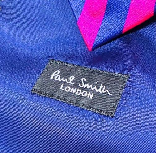 PaulSmith LoroPiana ストライプ SUPER 130'S M