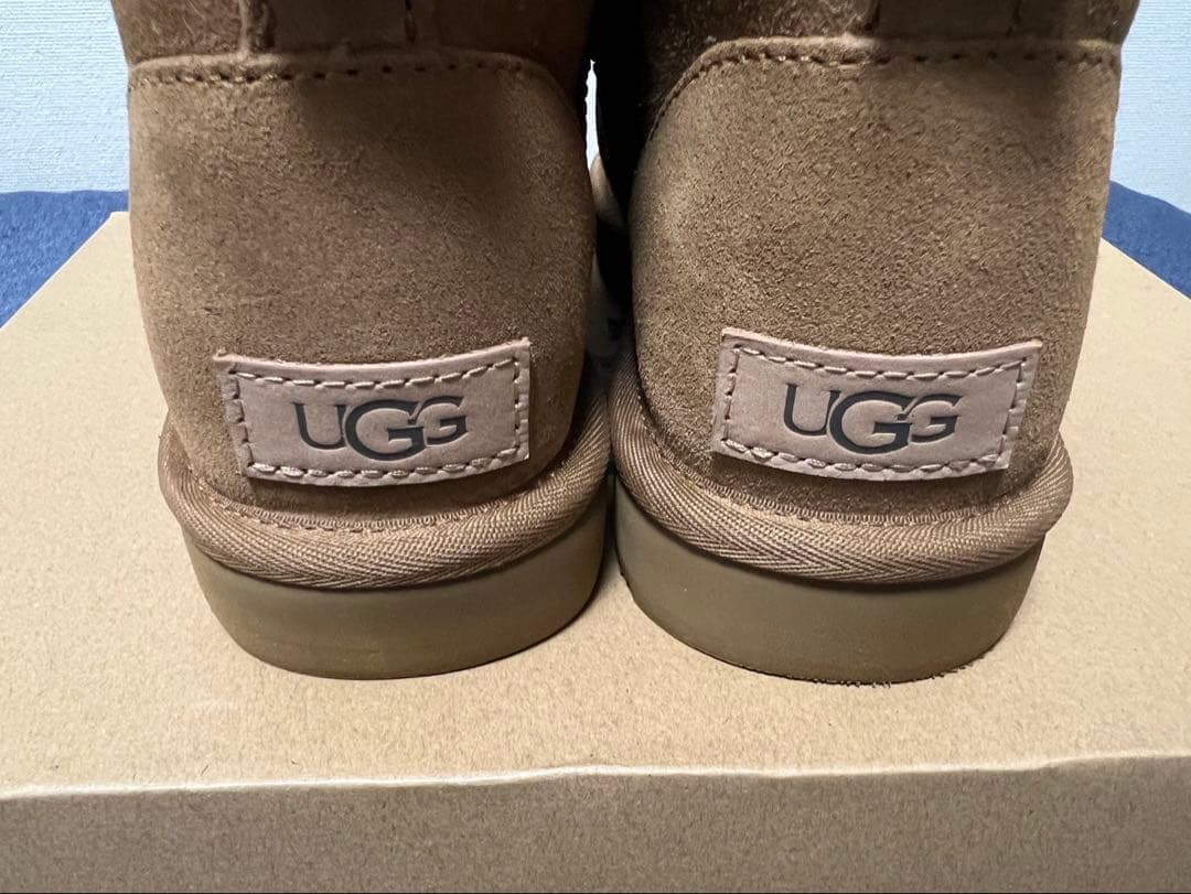 UGG ムートンブーツ ベージュ　クラシックミニⅡ 37 新作