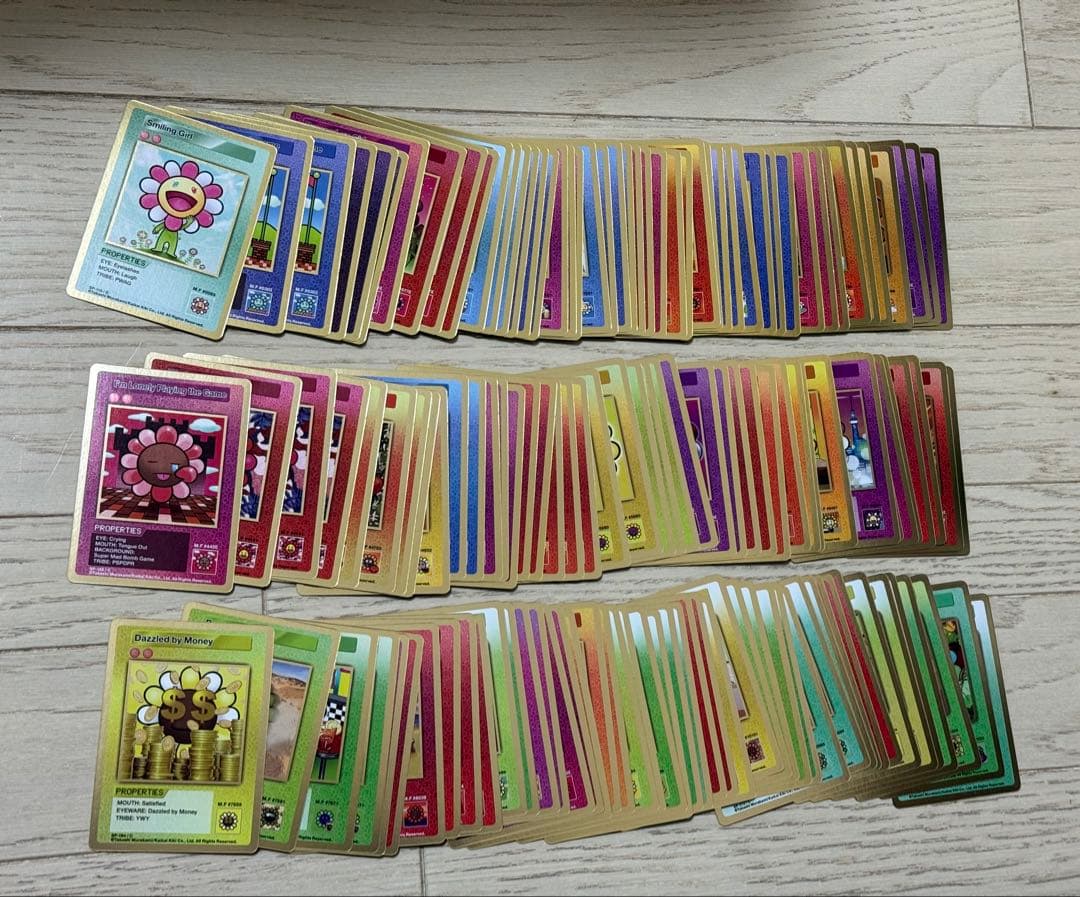 村上隆　108 フラワーズ　リバイズド　英語版　まとめ売り　182枚