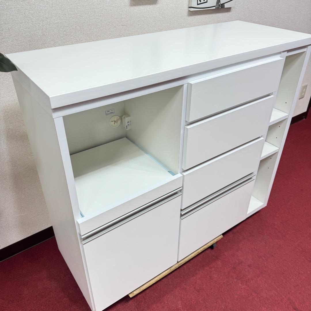 東京23区送料無料　美品キッチンカウンター　サイズ105㎝　洗浄/除菌済み