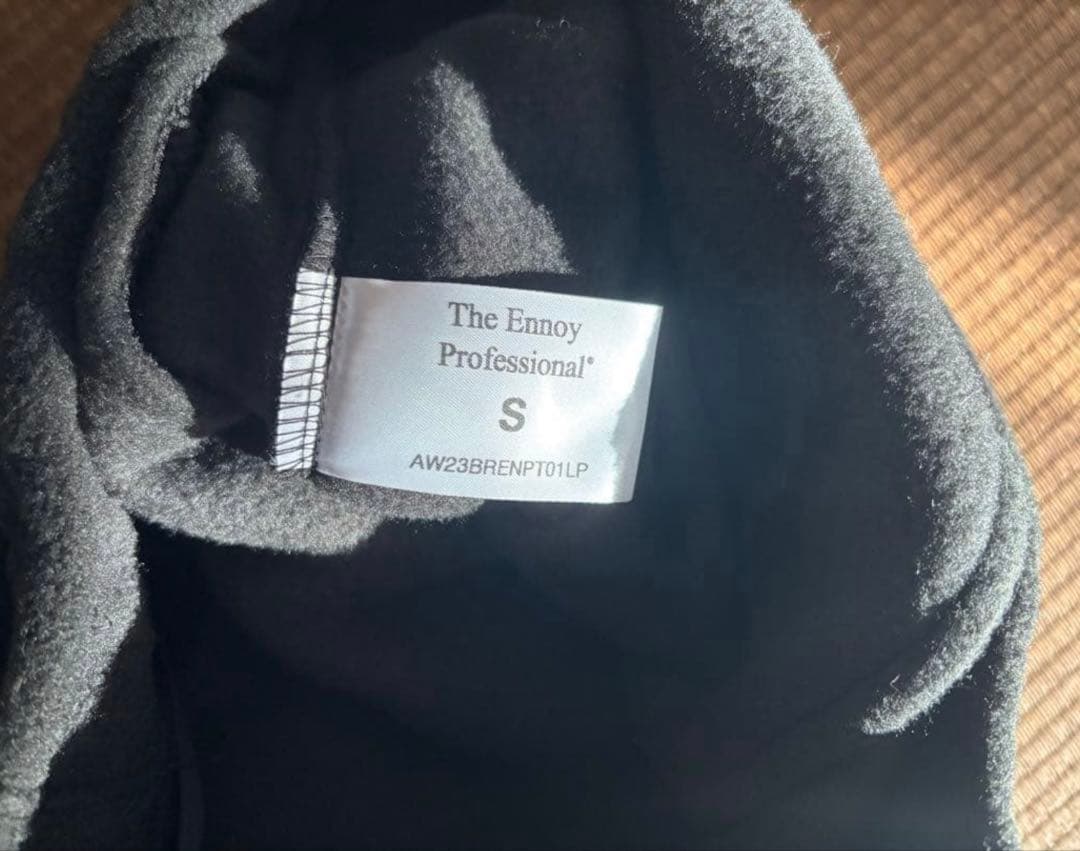 海坊主 ennoy エンノイ　フリース　fleece Black 黒