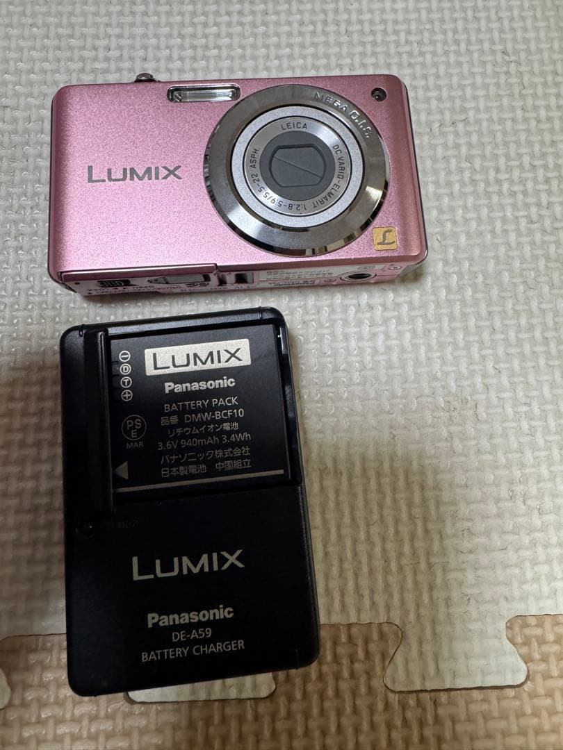 【超美品】大人気のピンクLUMIX DMC-FS6 810万画素 早い物勝ち