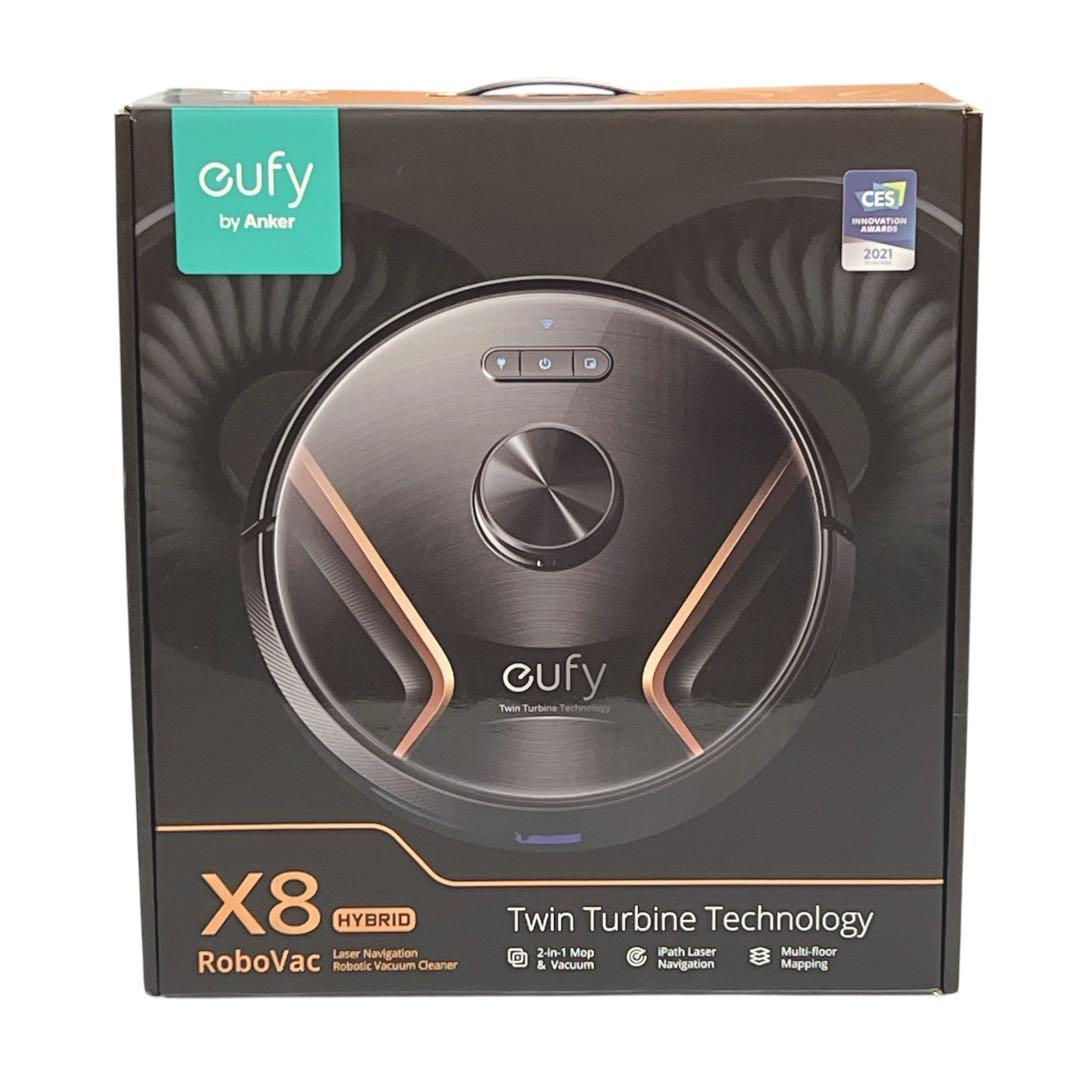 【未使用】ロボット掃除機 水拭き アンカー Eufy X8 Hybrid