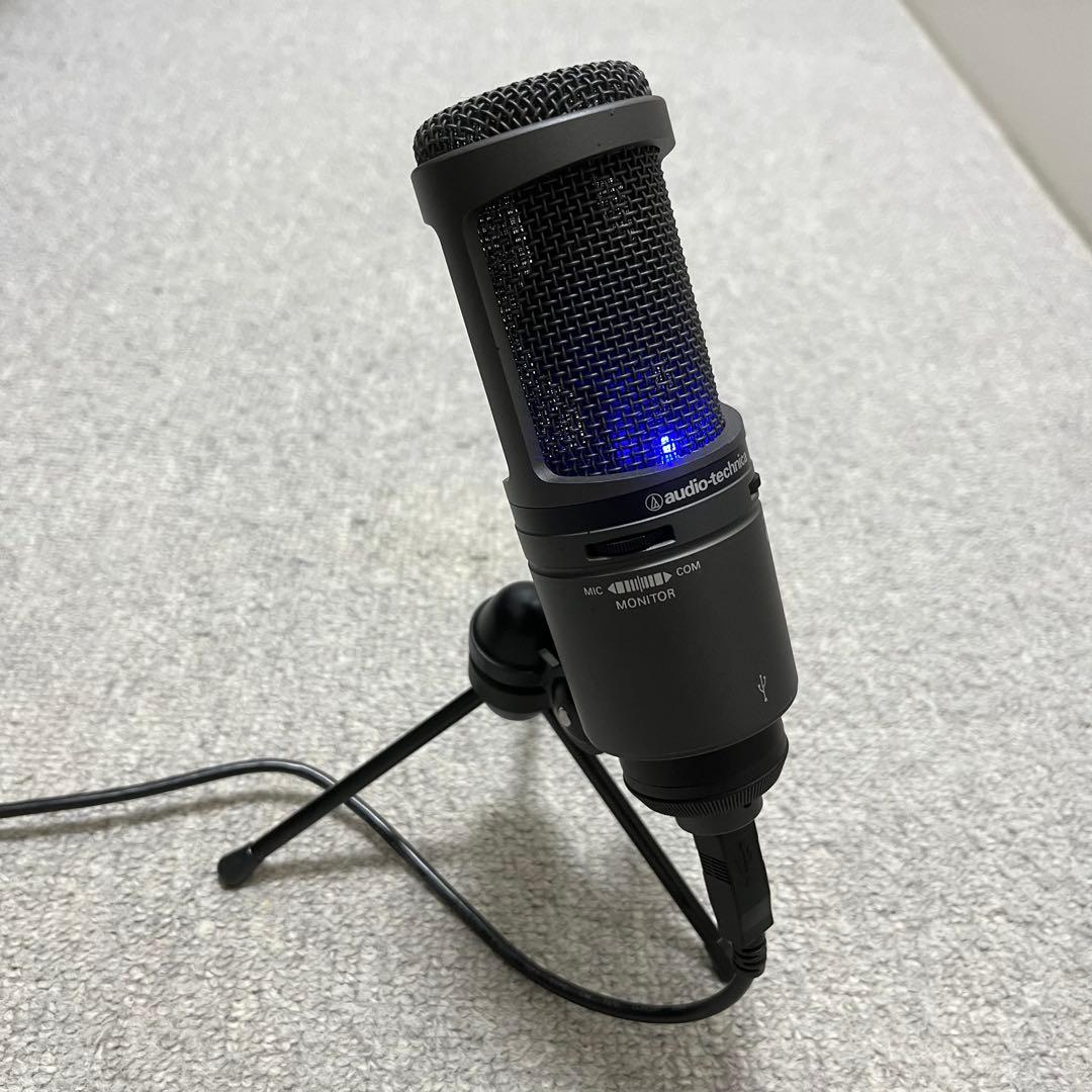 【美品】audio-technica AT2020USB+ コンデンサーマイク