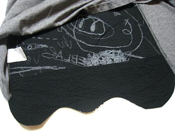 アルベロベロ☆未使用！ブタさん刺繍 切り替えデザイン チュニック☆