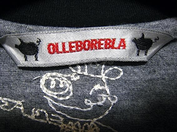 アルベロベロ☆未使用！ブタさん刺繍 切り替えデザイン チュニック☆