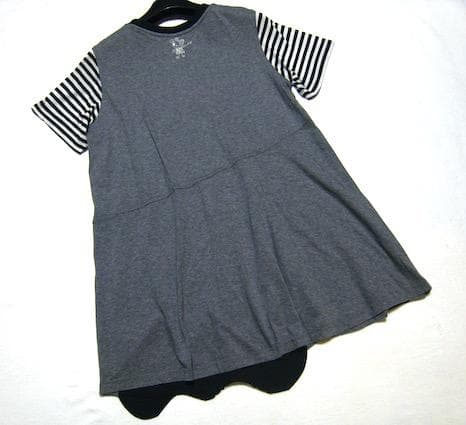 アルベロベロ☆未使用！ブタさん刺繍 切り替えデザイン チュニック☆