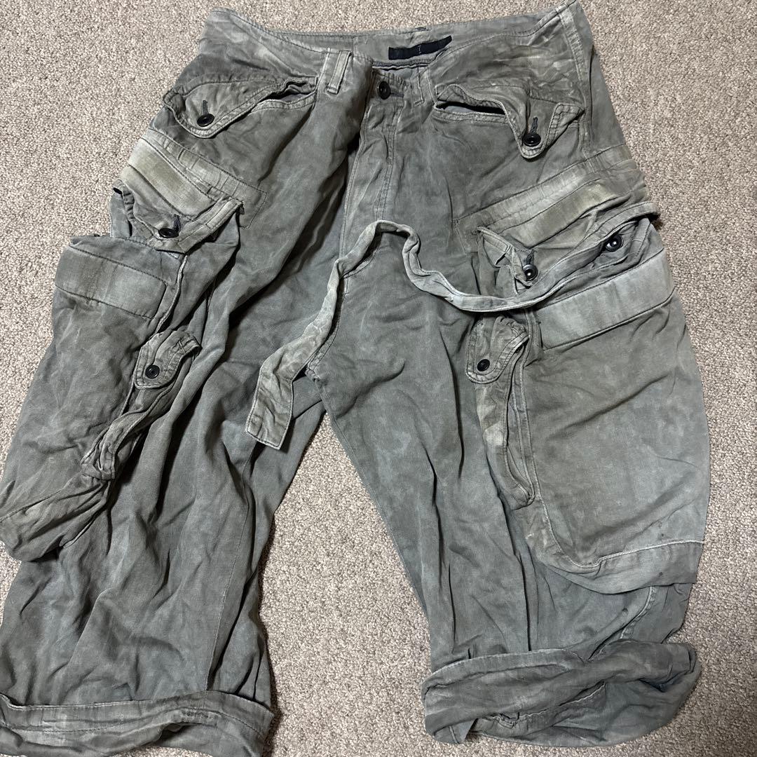 ユリウス ガスマスク カーゴ ショーツ サンプル