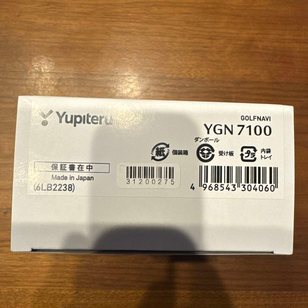 ユピテル(YUPITERU) GPS ゴルフナビ YGN7100 未使用品に近い