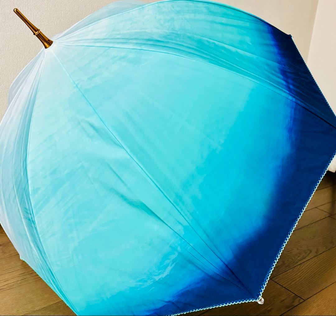 hazama 雨傘 日傘 見えないものを見ようとして見上げた夜空のアンブレラ