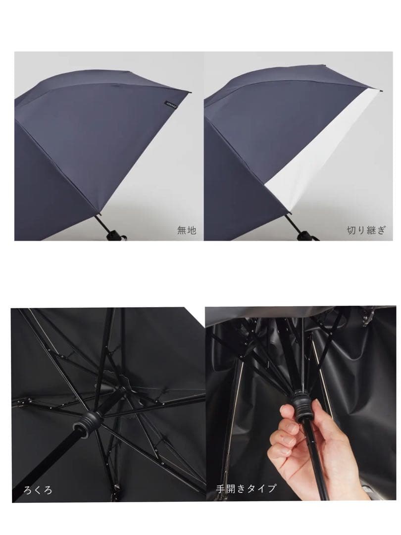 【新品未使用】COKAGE+ ACTIVE 耐風 折りたたみ日傘