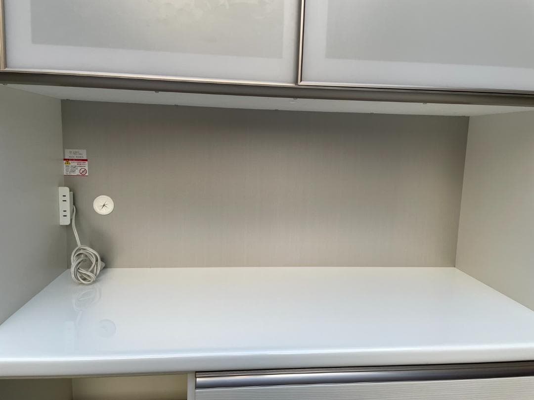 大阪京都限定 松田家具 ダイニングボード 食器棚 炊飯器台付き レンジボード