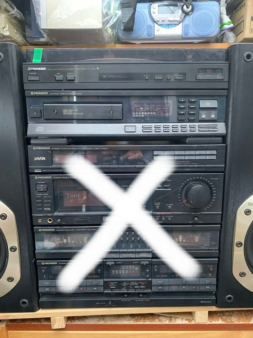 Pioneer プライベート コンポセット DC-X530