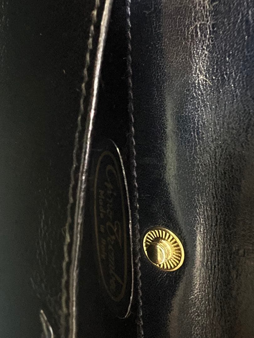 希少★GINO TROMBA シャインクロコダイル ショルダー付クラッチバッグ