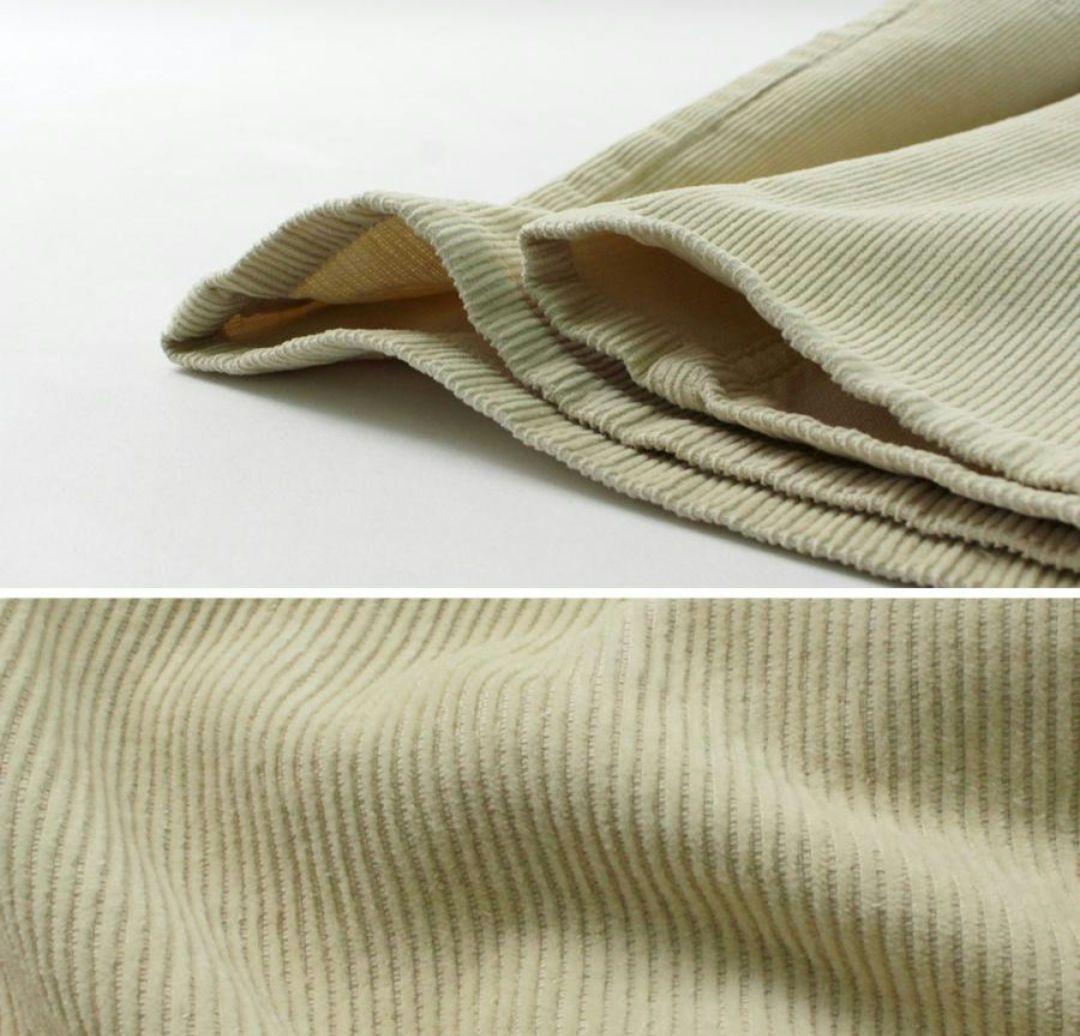 新品【YENN】 コーデュロイパンツ　エクリュ　サイズ38