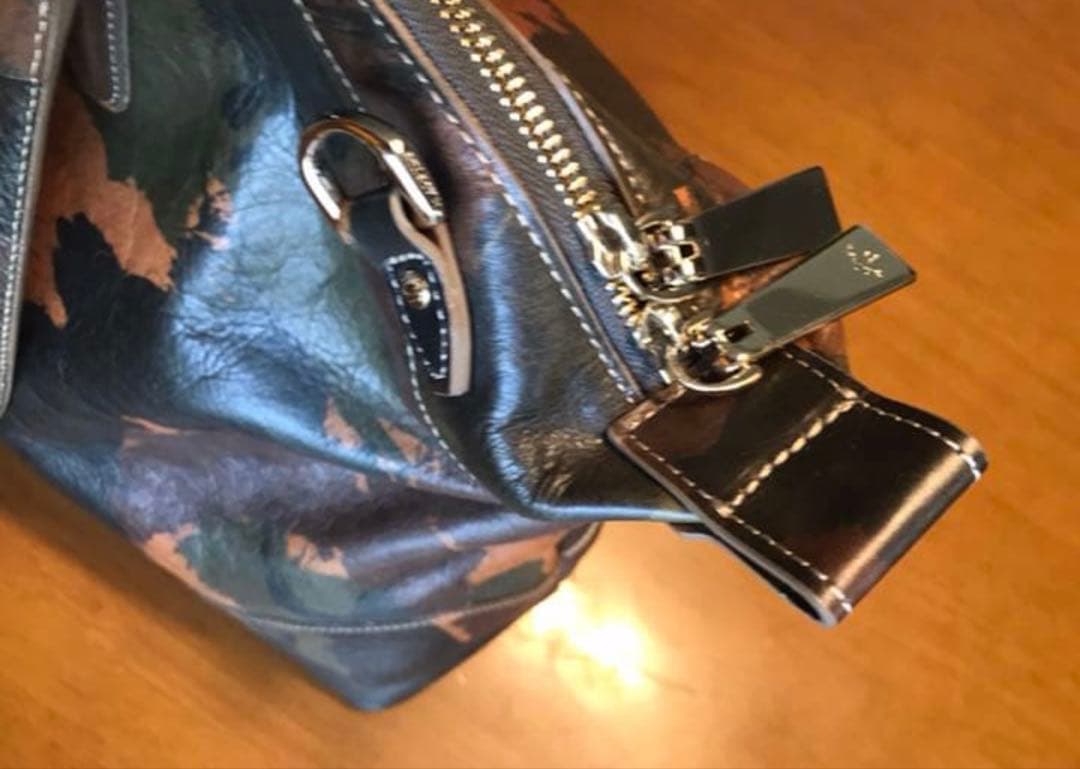 aniary ボストンバッグ　迷彩　カモフラ