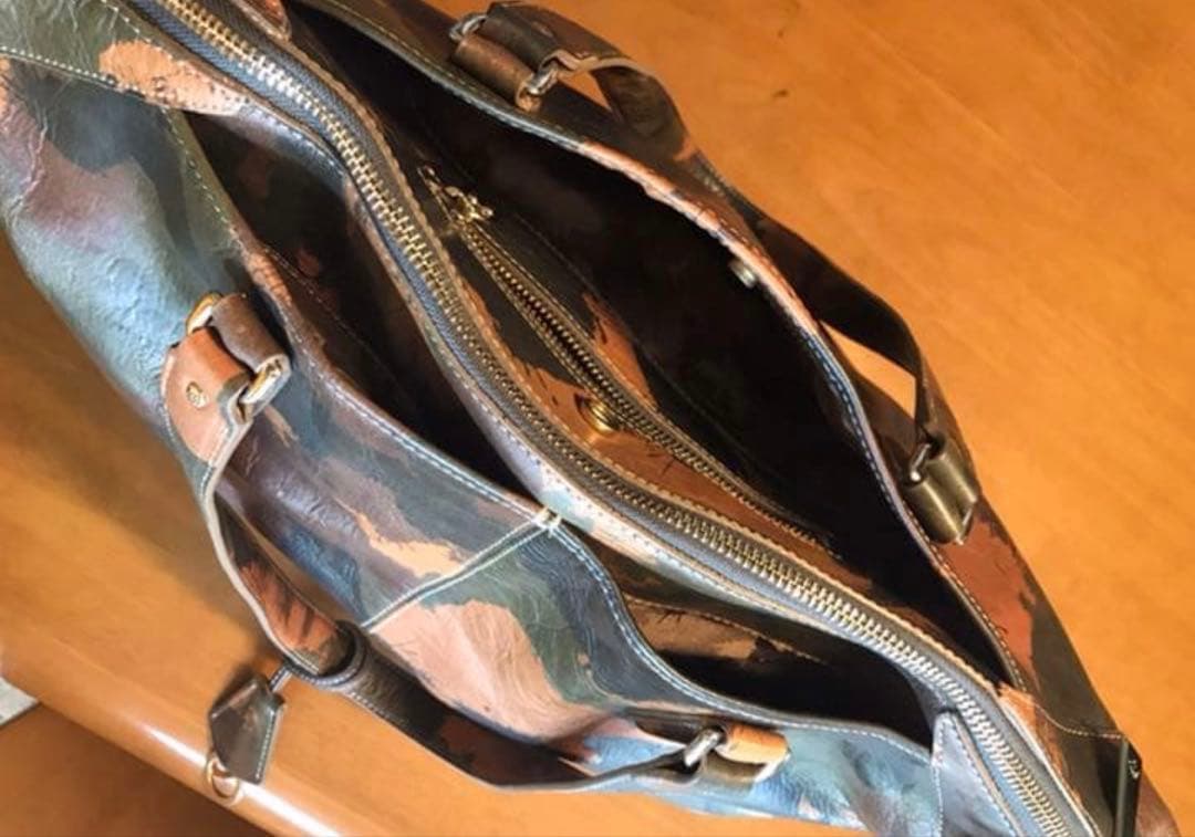 aniary ボストンバッグ　迷彩　カモフラ