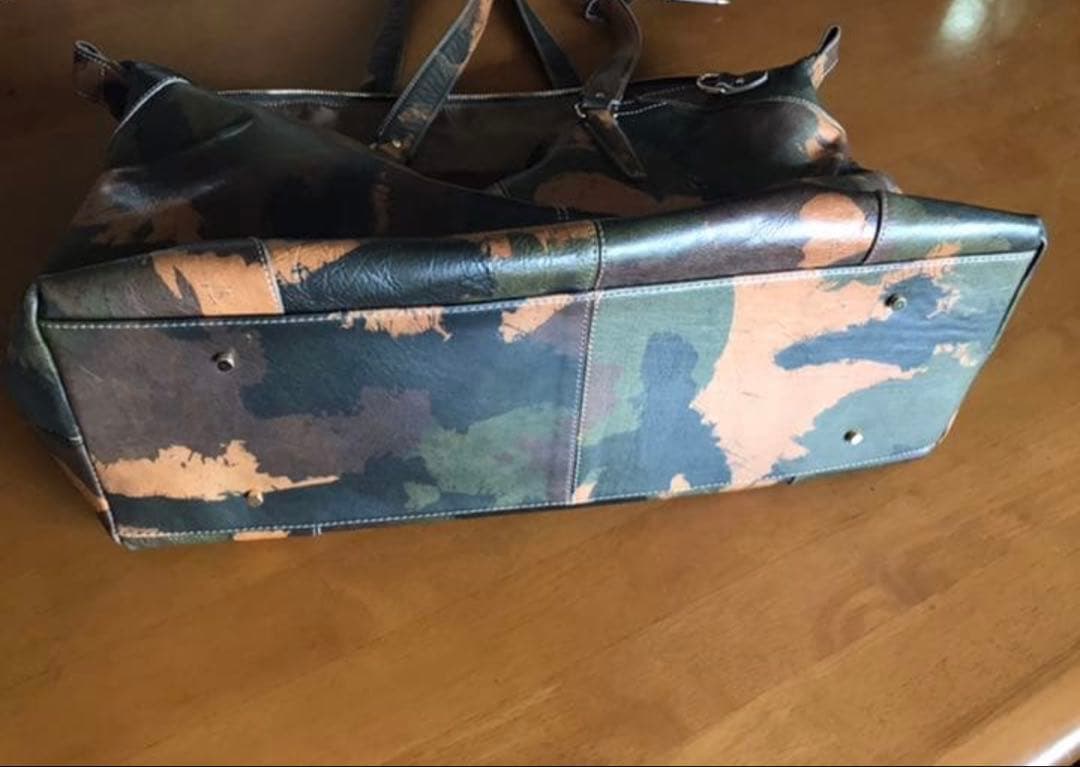 aniary ボストンバッグ　迷彩　カモフラ
