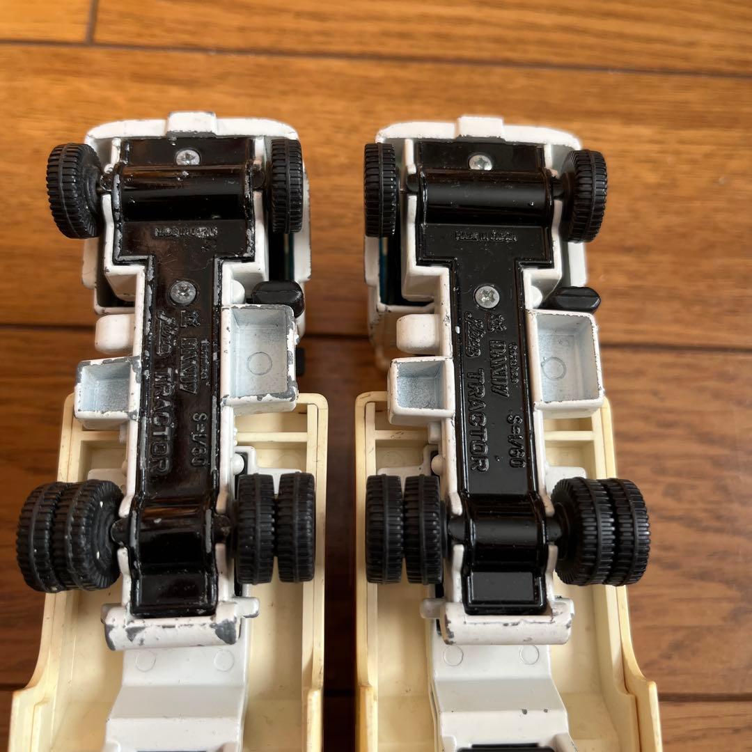 中古　トミカ　フットワークトレーラー F1 1/60 2台セット