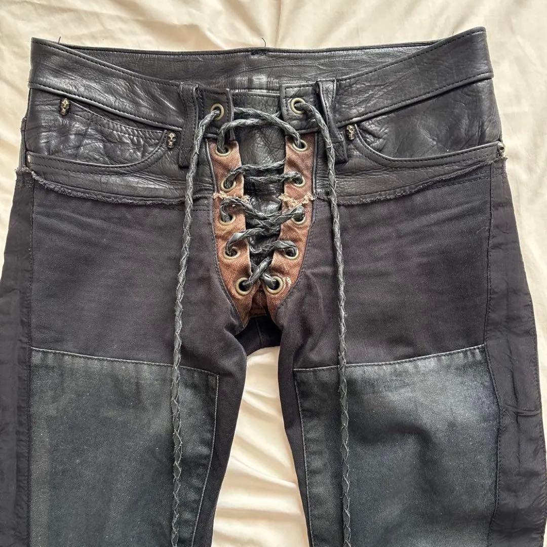 パンツ IF SIX WAS NINE SERA NERO SIZE26