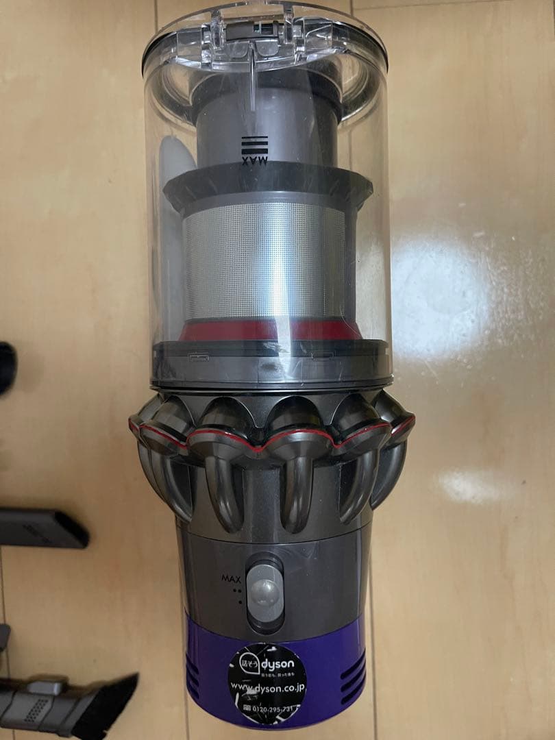 【美品】Dyson Cyclone V10 sv12エコーモード61分
