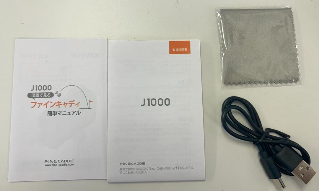 FINE CADDIE J1000　レーザー距離計 ブラック