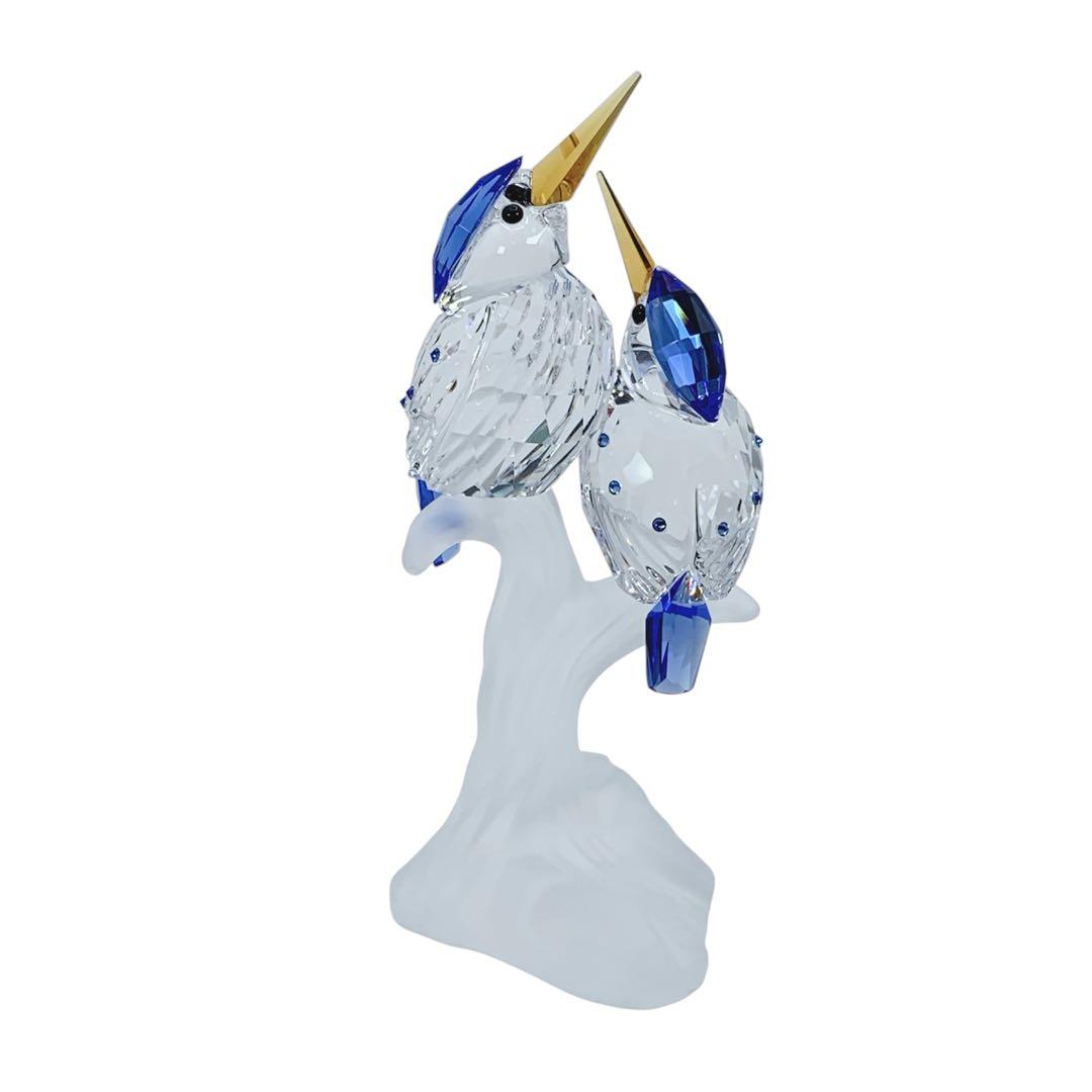 SWAROVSKI　スワロフスキー　カワセミ　インテリア　置物　クリスタル