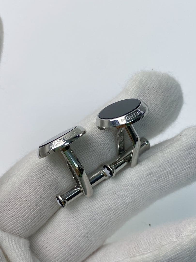 超美品 モンブラン Montblanc ラウンド カフス カフリンクス