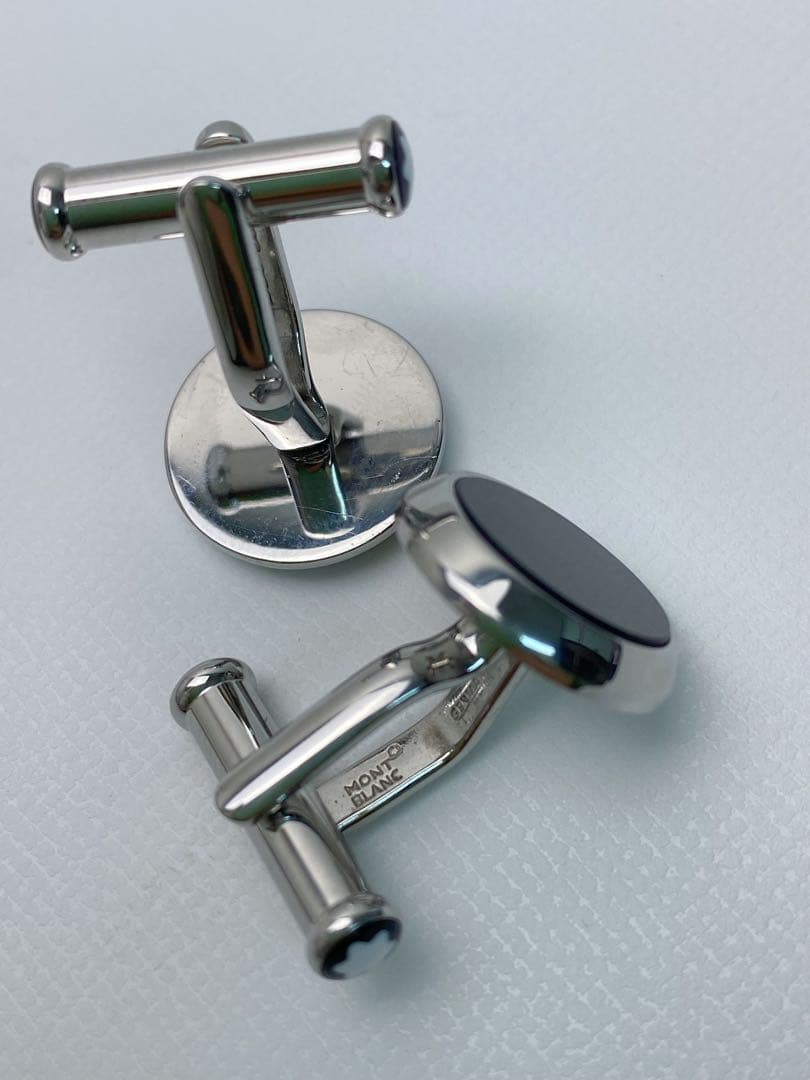 超美品 モンブラン Montblanc ラウンド カフス カフリンクス