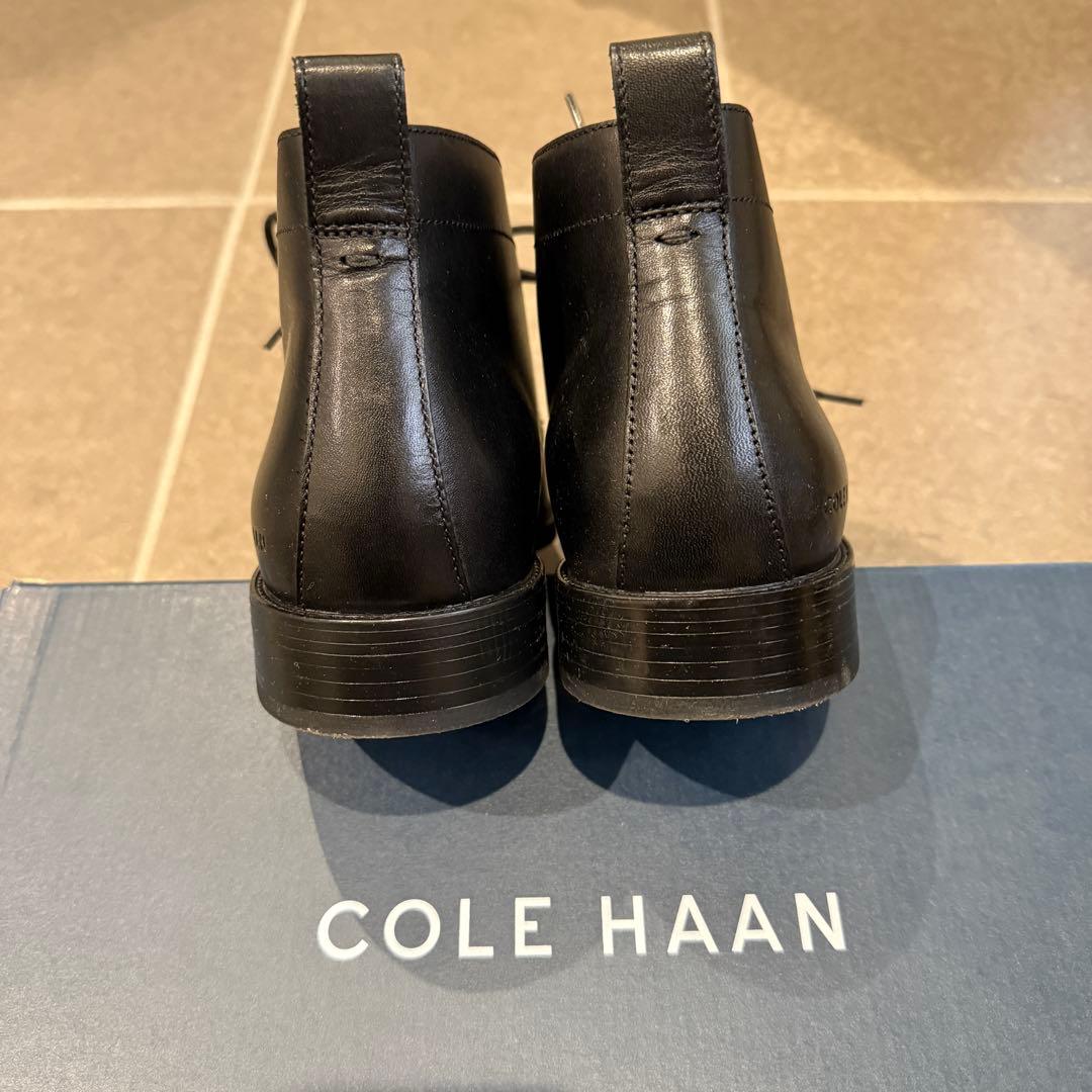極美品◎COLE HAAN ウォーターレジスタント チャッカブーツ 8.5 26