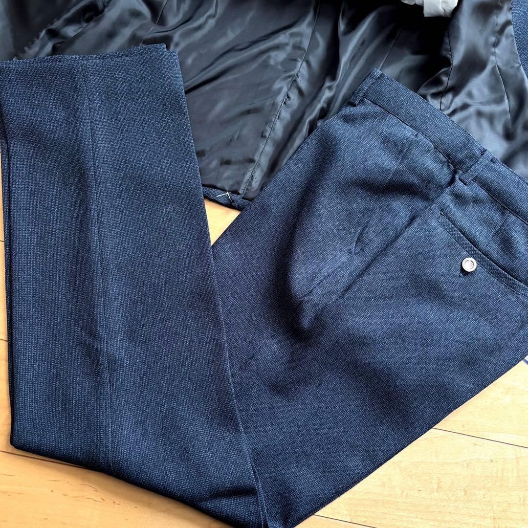 【新品】 キッズフォーマル スーツ 160 卒業式 男の子 完品 ネイビー