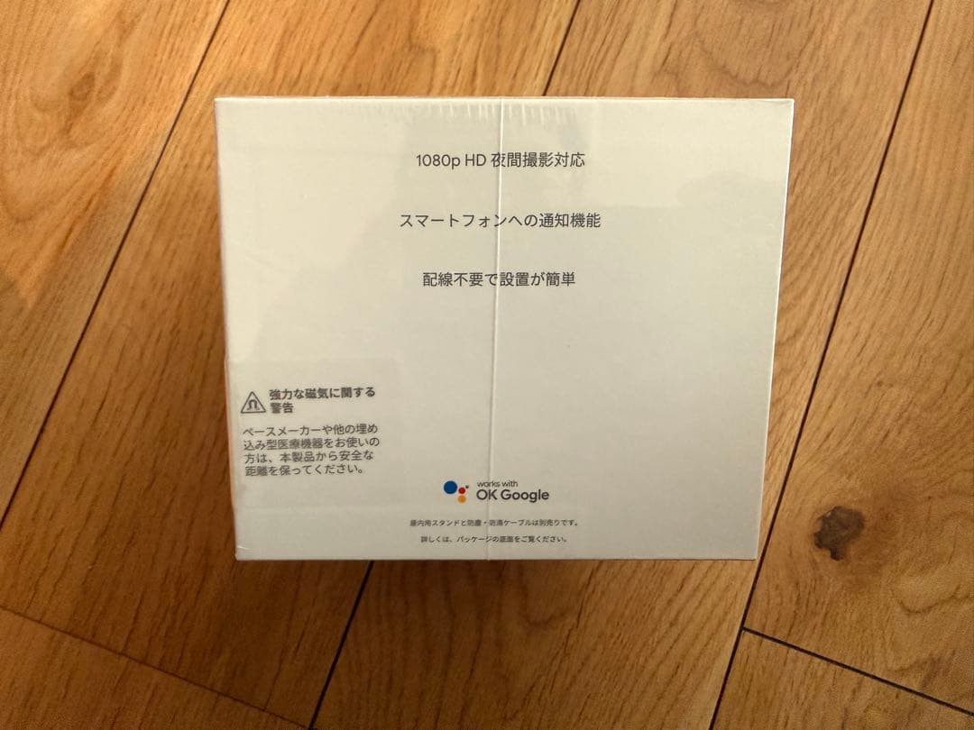 新品未開封　Google Nest Cam 屋内、屋外対応　バッテリー式
