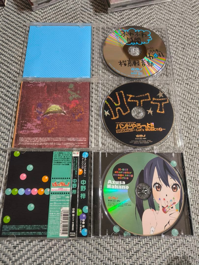 けいおんCD16枚 放課後ティータイムII 中野梓 琴吹紬 平沢唯 秋山澪